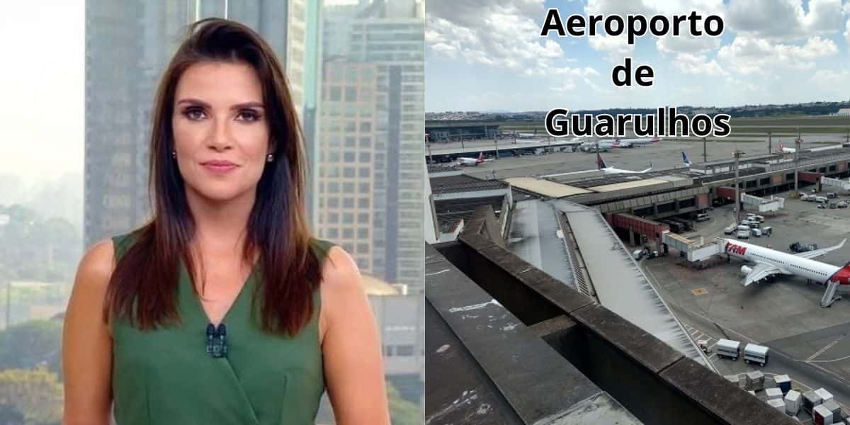 Sabina confirma paralisação que abala Aeroporto de Guarulhos (Reprodução: Globo)