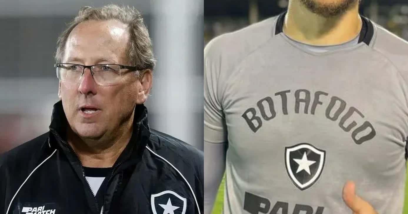 Rasteira em Textor: time libera PIX por estrela do Botafogo (Foto: Reprodução/Montagem TV Foco)