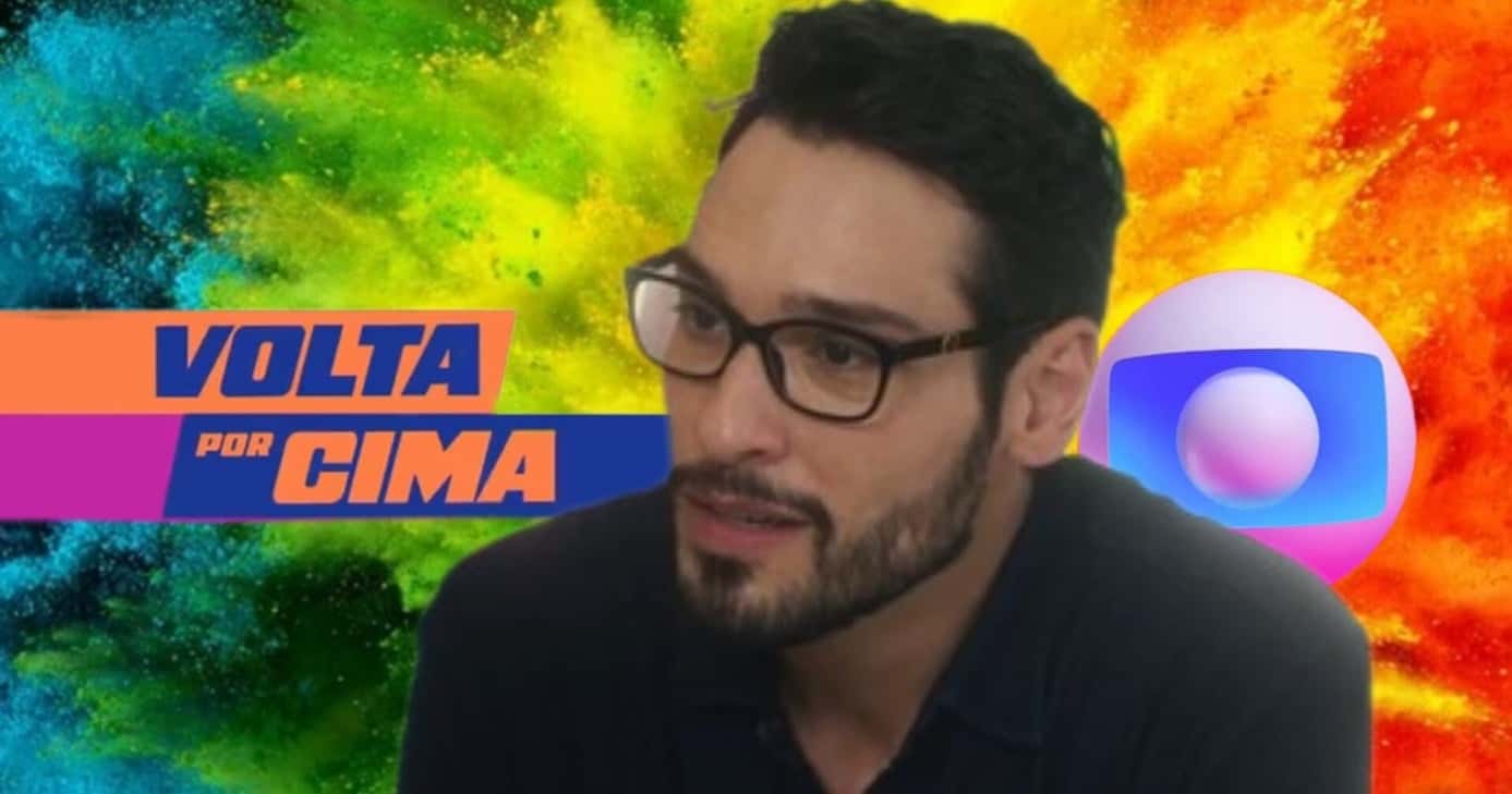 Bernardo enfim derruba postura discreta em Volta Por Cima e assume com quem vive relação gay (Foto: Reprodução/ TV Globo/ Montagem TV Foco)