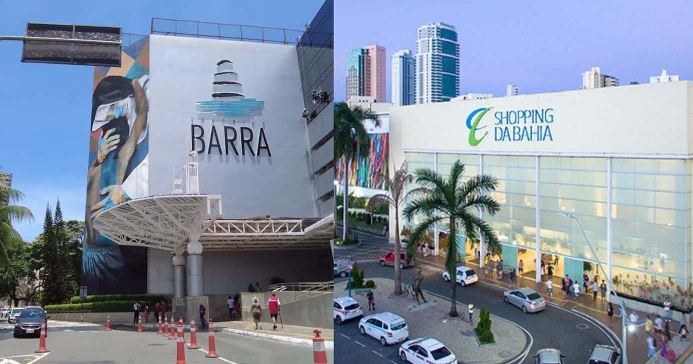 Barra / Shopping da Bahia - Montagem: TVFOCO