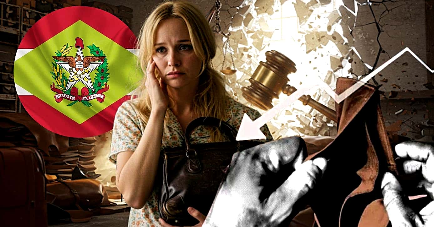 Fábrica de couro coloca bens em leilão após falência decretada pela Justiça (Foto Reprodução/Montagem/Tv Foco/Lennita/Canva)