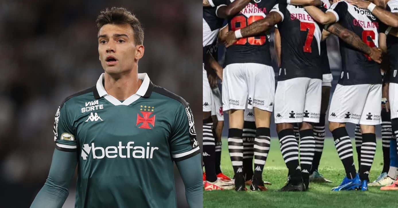 Léo Jardim e jogadores do Vasco - Foto Reprodução Internet