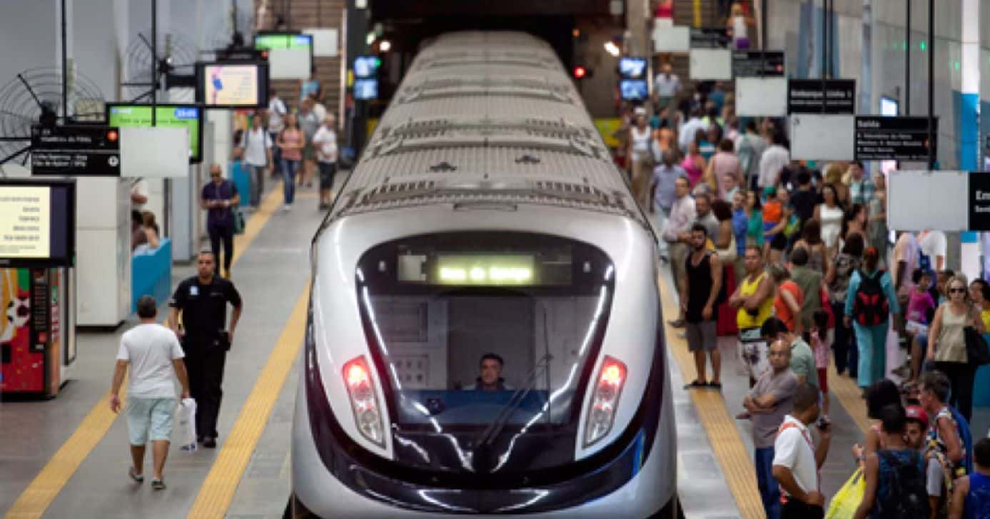 Metrô do Rio de Janeiro - Foto Internet