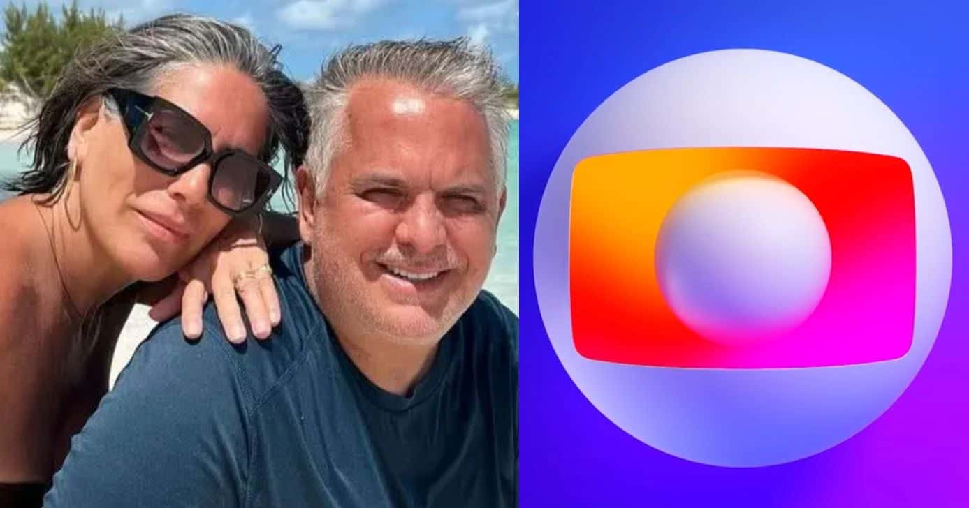 Orlando Morais e Glória Pires / Logo da Globo - Montagem: TVFOCO