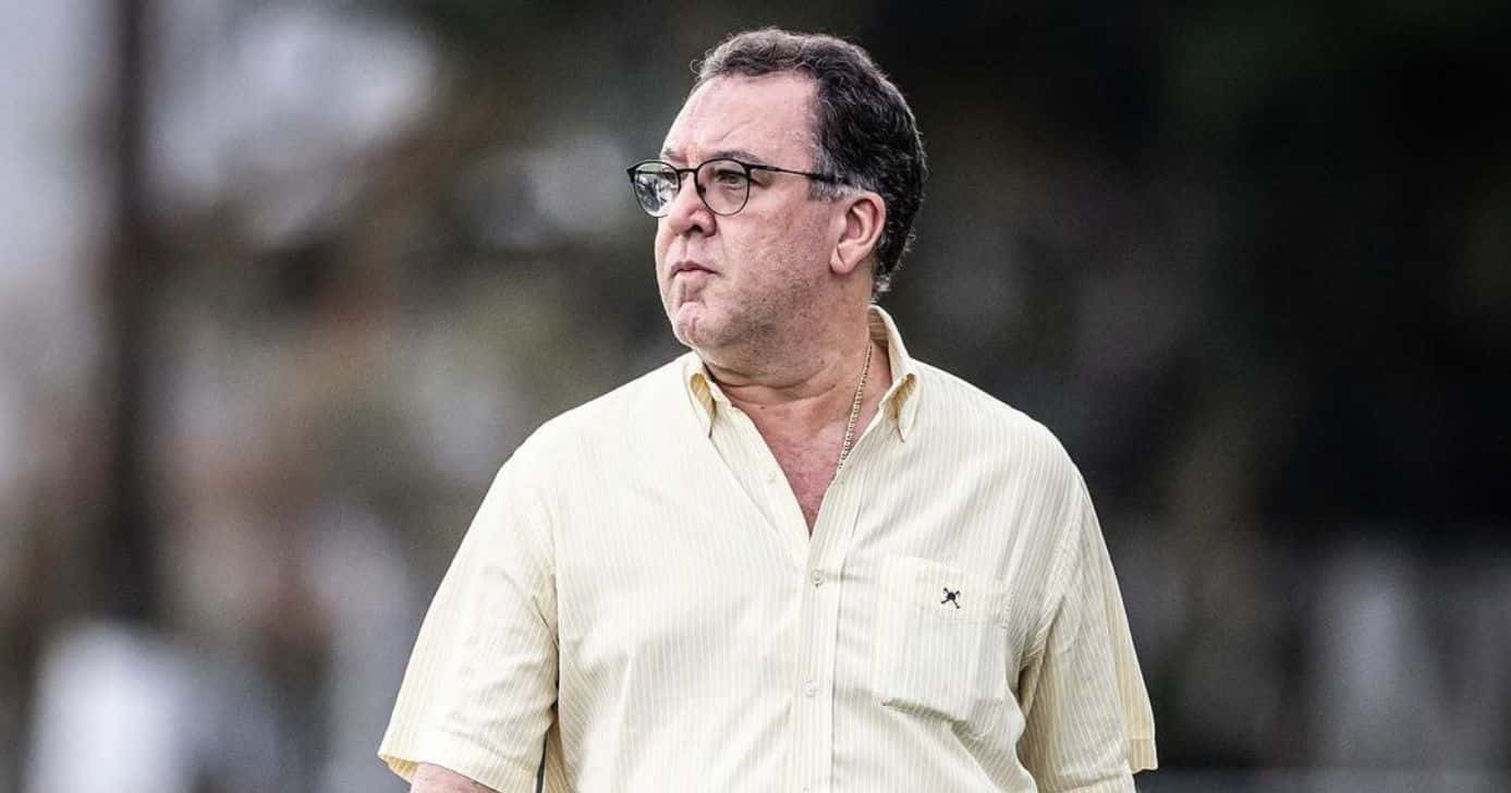 Marcelo Teixeira no comando do Santos - Foto Reprodução Internet