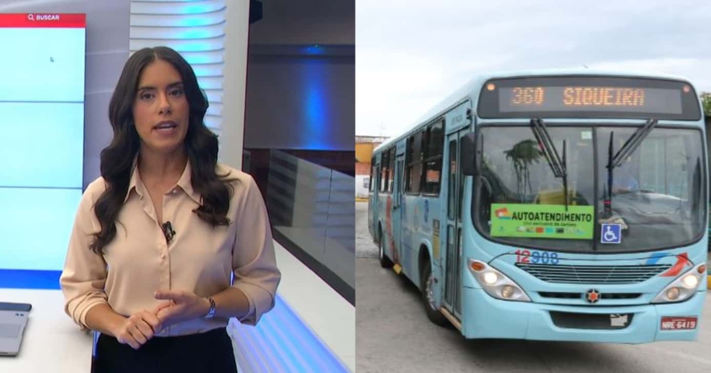 Raíssa informa para Fortaleza nova lei e isenção nos ônibus a +1 grupo (Foto: Montagem/TV Foco)