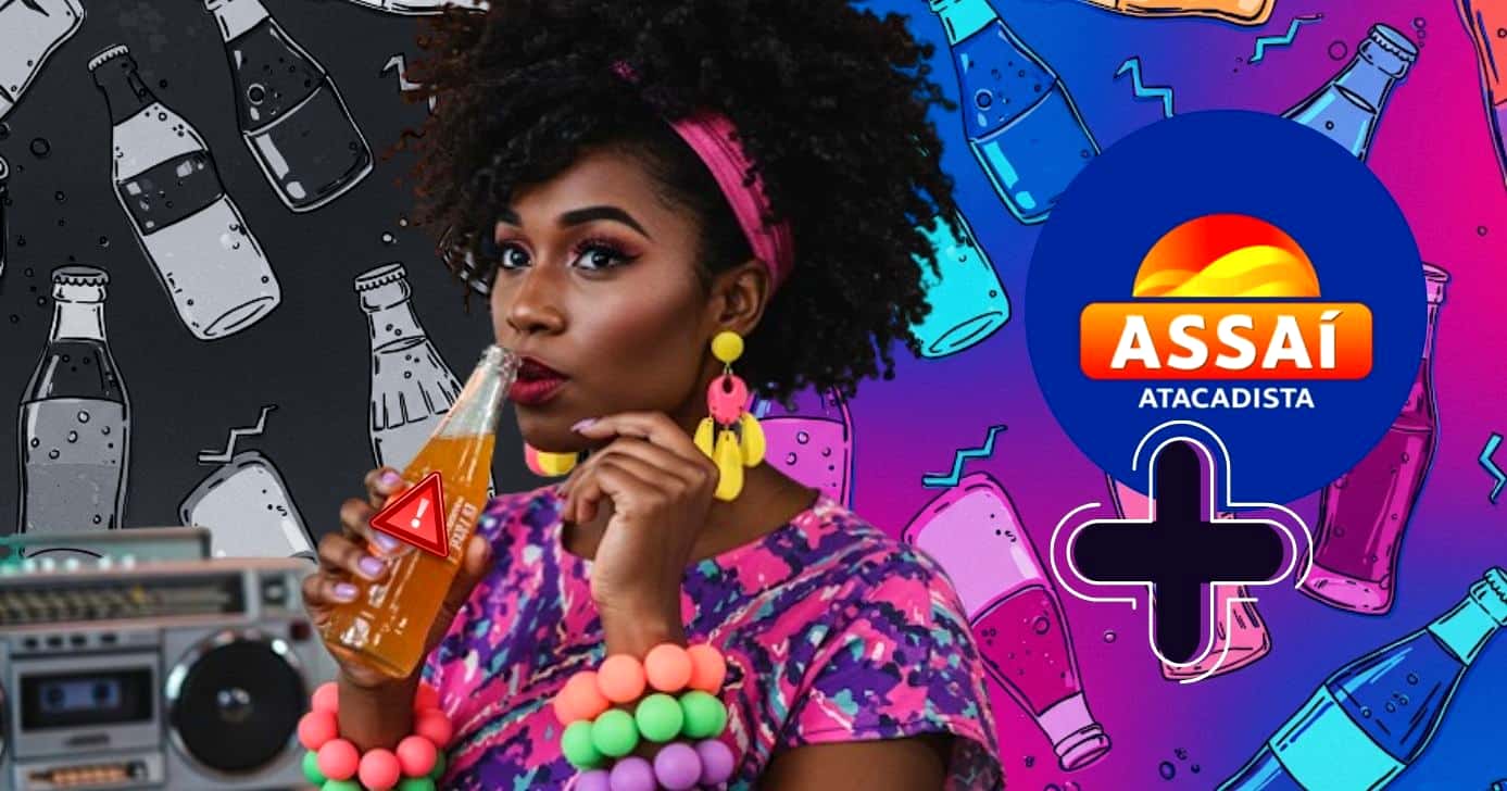 Refrigerantes que marcaram a história e deram adeus às prateleiras dos supermercados (Foto Reprodução/Montagem/Tv Foco/Canva/Lennita/Assaí/GMN)