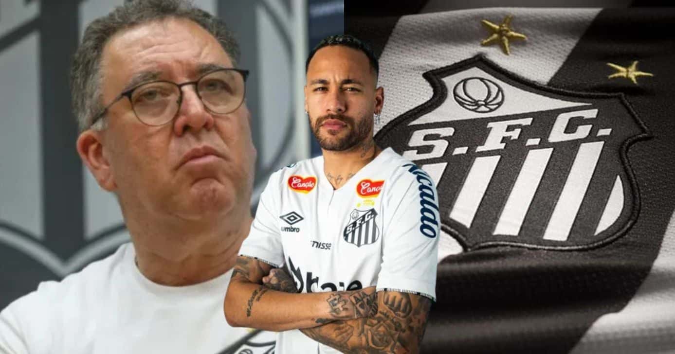 Teixeira no Santos - Neymar - Foto Reprodução Internet