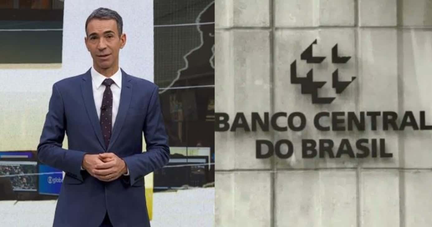 Tralli traz no JH comunicado do Banco Central e cartão de crédito (Foto: Montagem/TV Foco)