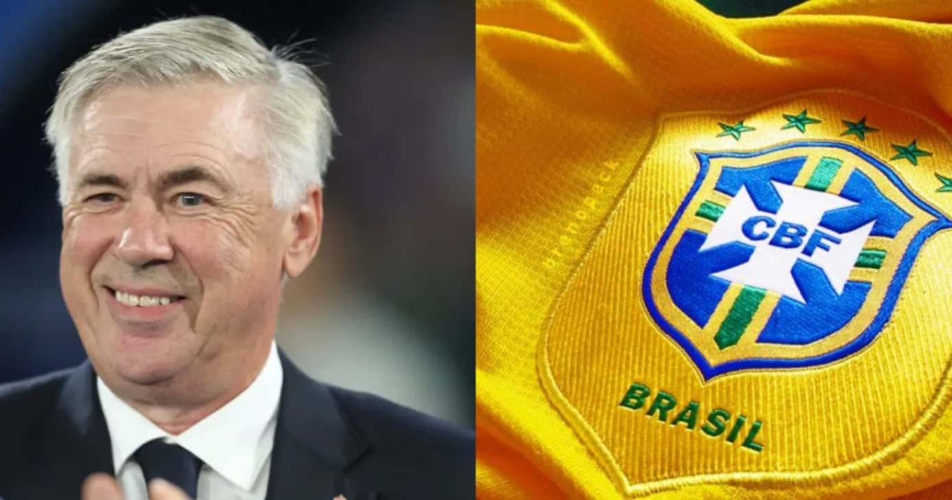 Ancelotti dá veredito final e comunica sobre treinar a Seleção Brasileira - (Montagem / TV FOCO)
