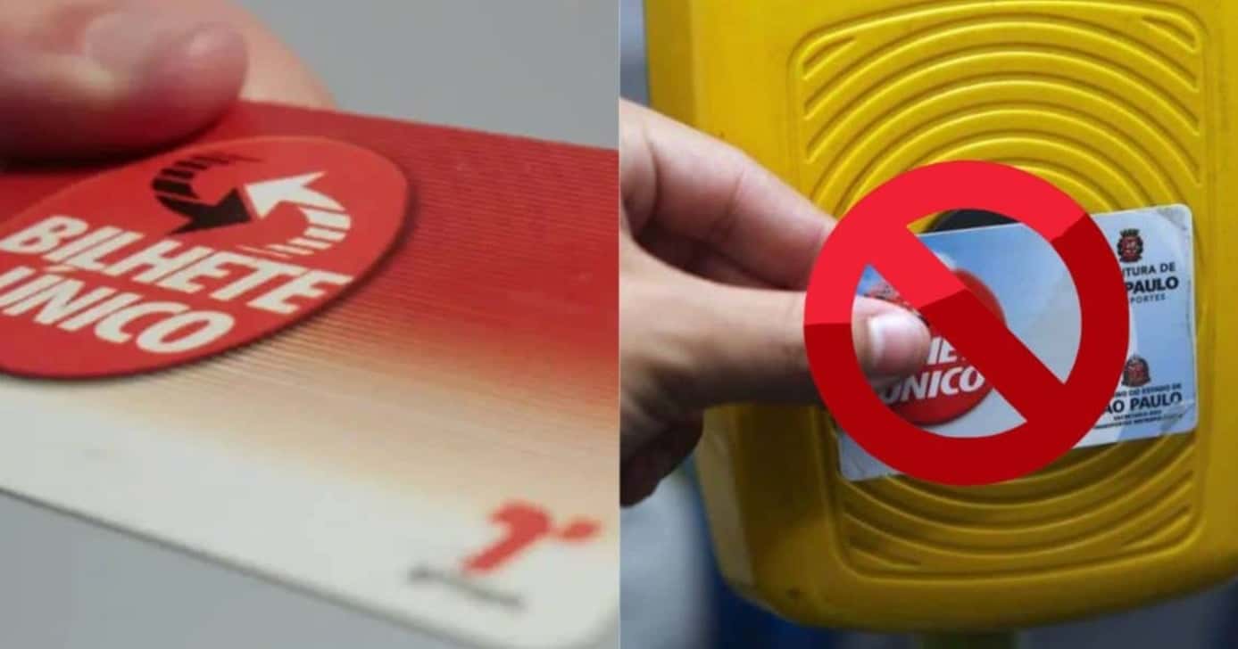 SPTrans faz alerta com 1 proibição que dá fim ao Bilhete Único - Foto: Montagem