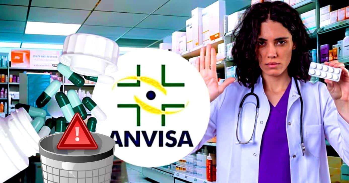 ANVISA interdita 7 farmácias após grave descoberta Foto Reprodução/Montagem/Tv Foco/Canva/ANVISA)