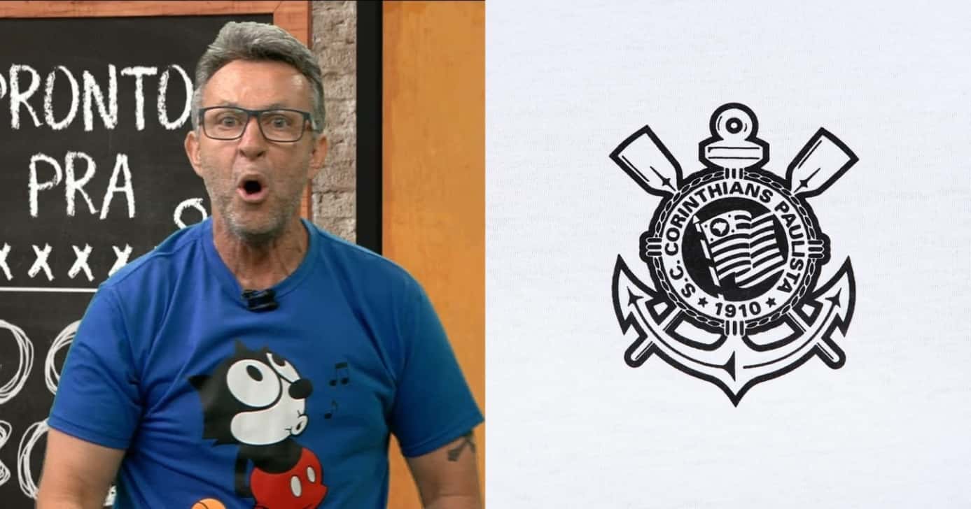 Neto anuncia técnico ideal para o Corinthians - (Montagem / TV FOCO)