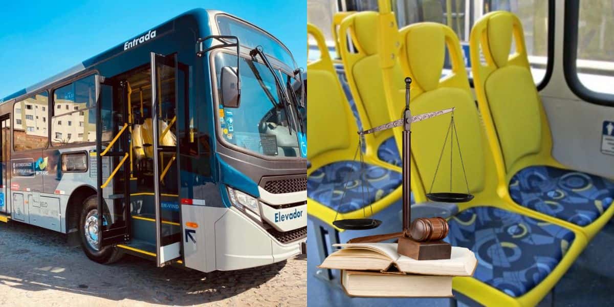 Lei em vigor em BH garante todos os assentos preferenciais nos ônibus (Reprodução: Montagem TV Foco)