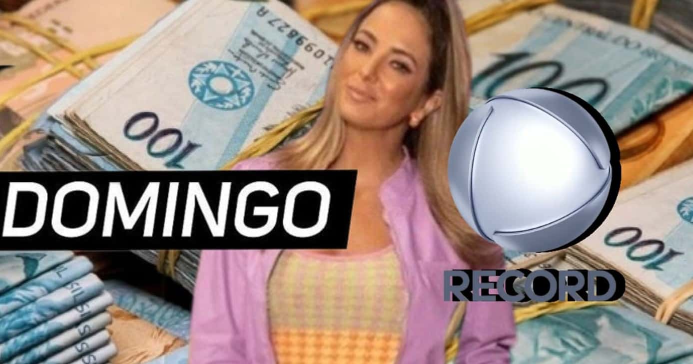 Record decide derrubar Ticiane Pinheiro aos domingos e convoca substituto multimilionário (Foto: Reprodução/ Divulgação, Record/ Internet/ Montagem)