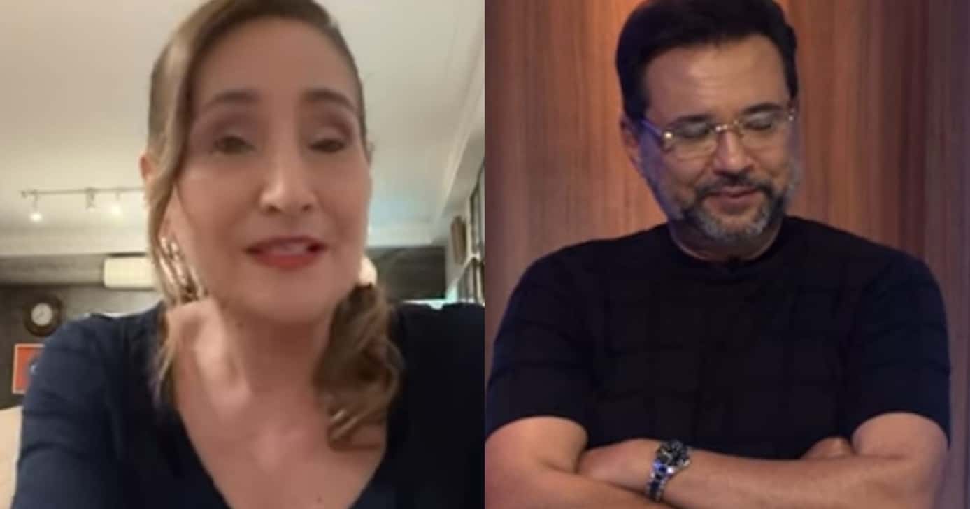 Sonia Abrão fala de briga com Geraldo Luís e motivo que a fez esquecer rixa com apresentador: "Minha dor" (Fotos: Reprodução/ YouTube/ Montagem)