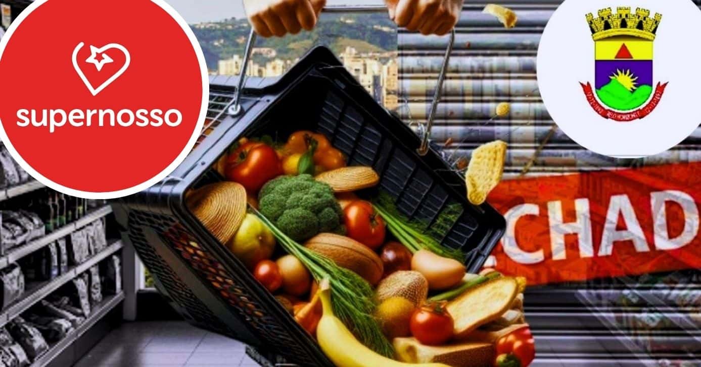 Supermercado Supernosso fecha 15 unidades em BH (Foto Reprodução/Montagem/Lennita/Canva/Tv Foco)