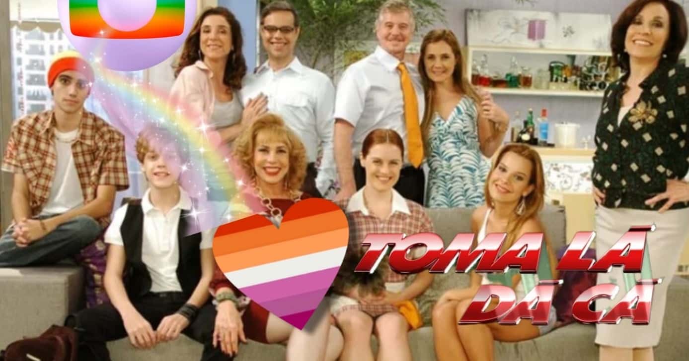 Discreta: Protagonista de Toma Lá, Dá Cá, aos 47, assume relação lésbica com diretora 26 anos mais velha (Foto: Reprodução/ Divulgação, Globo/ Montagem)