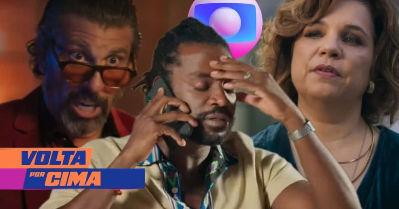 Doação de órgãos e Osmar desmascarando Violeta: Volta Por Cima afunda com 2 tragédias na reta final (Foto: Reprodução/ TV Globo/ Montagem TV Foco)
