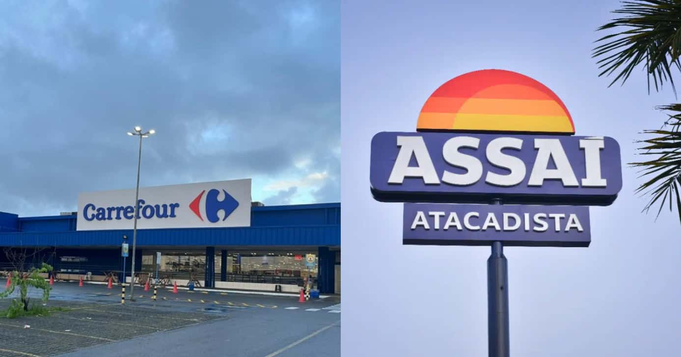 Carrefour e Assaí (Foto: Divulgação)
