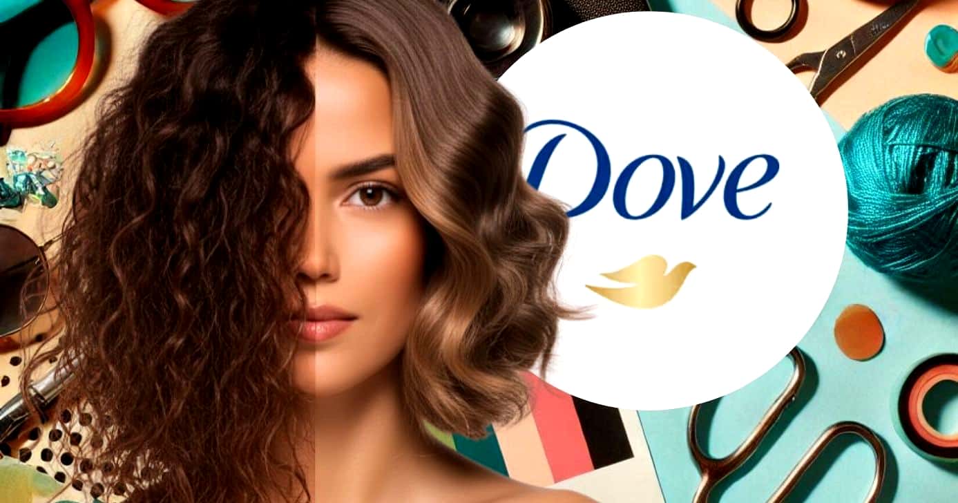 Linha de tratamento da Dove para recuperar os cabelos Reprodução/Canva/Lennita/Tv Foco/AI/Imagem meramente ilustrativa)