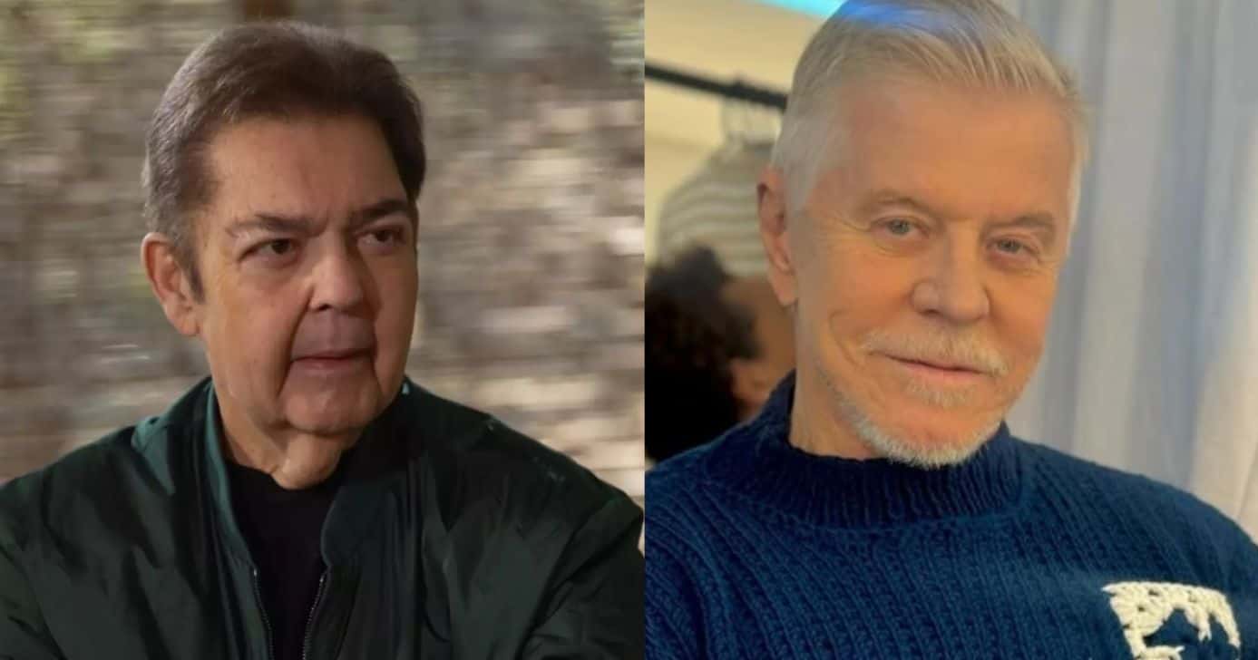 Faustão / Miguel Falabella - Montagem