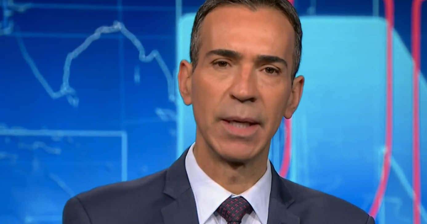 César Tralli no Jornal Nacional (Foto: Reprodução / Globo)