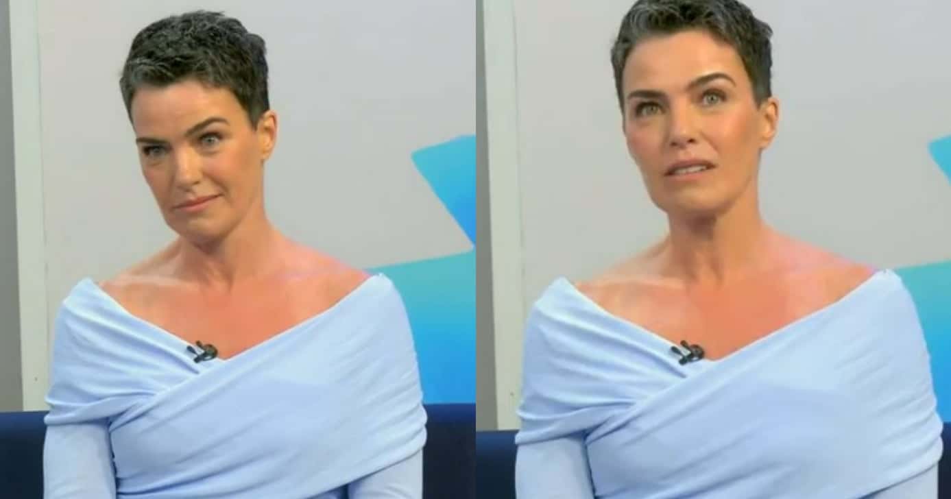 Ana Paula Arósio ressurge e revela segredo que guardou da globo (Foto: Reprodução Fantástico/Montagem TV Foco)