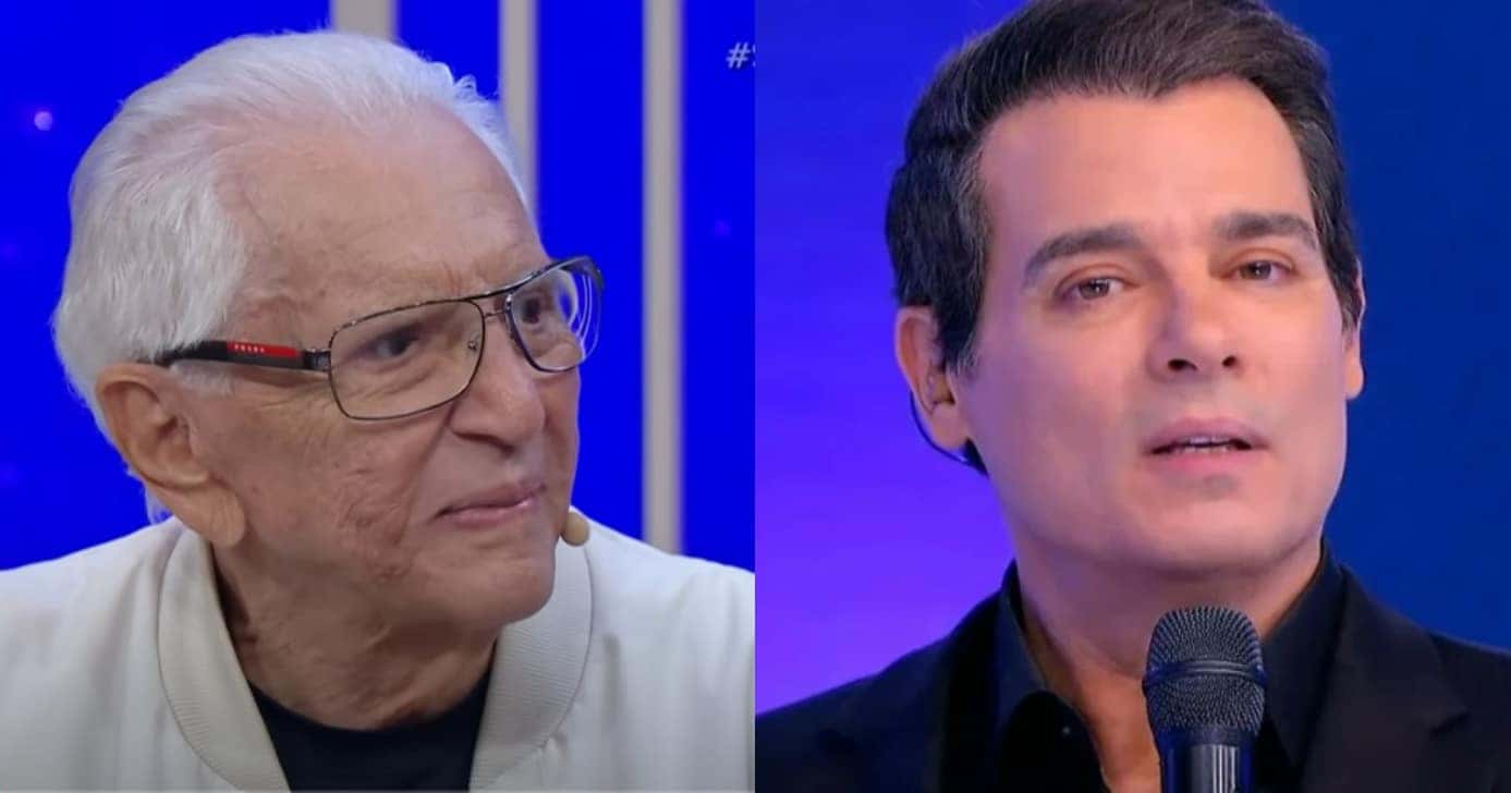 Carlos diz o que é 'viciado' em fazer e expõe Portiolli: Fico nervoso (Foto: reprodução/Montagem TV Foco)