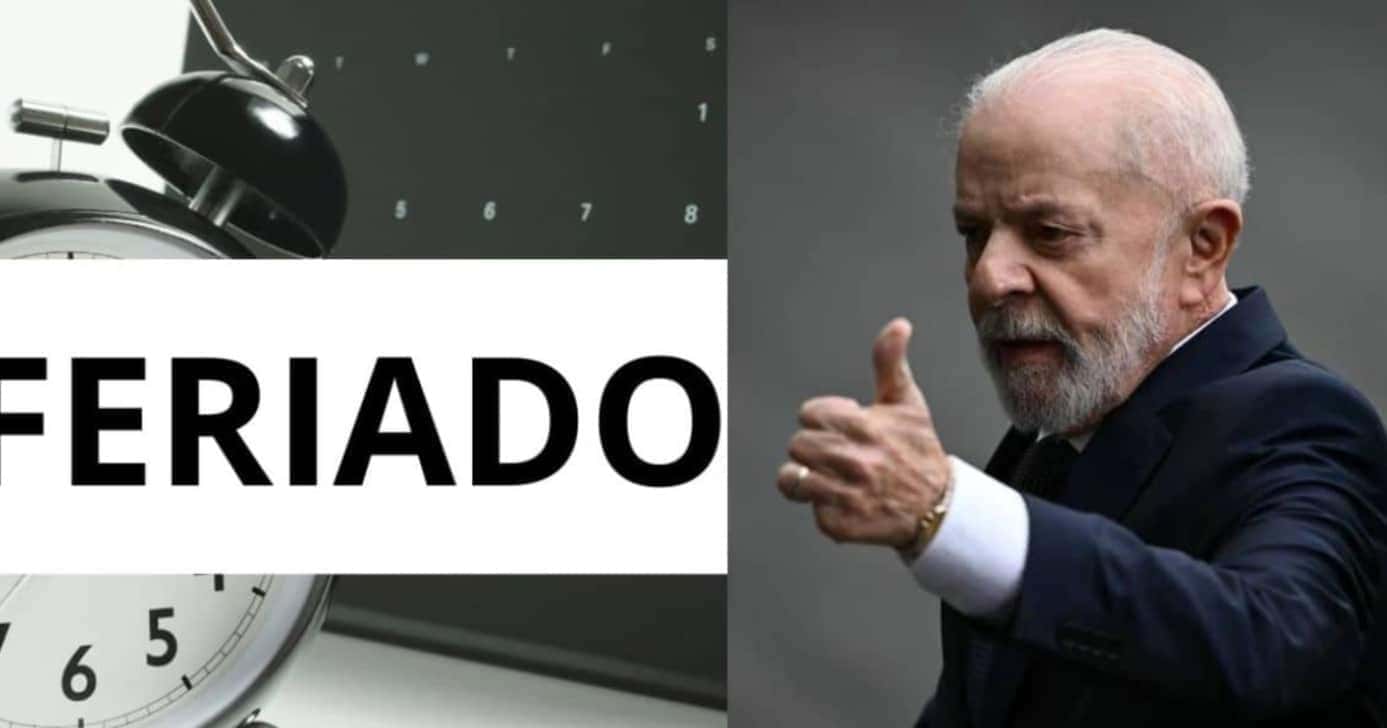 Feriado confirmado e Lula ciente - Foto: Montagem