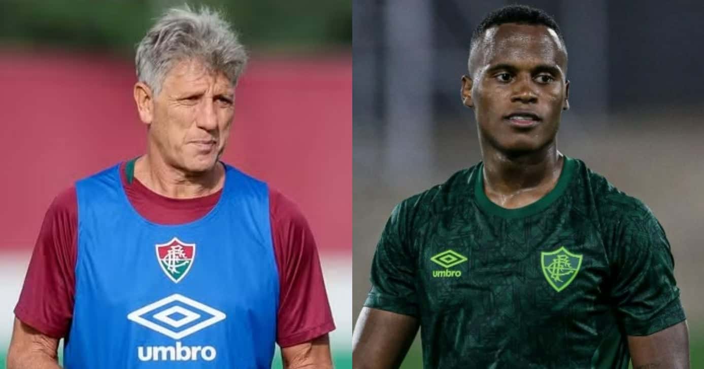 Adeus a Arias: Atacante confirma saída do Fluminense (Foto: Reprodução/Montagem TV Foco)