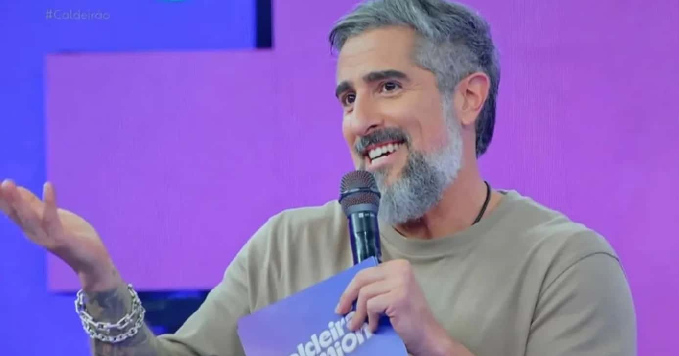 Marcos Mion no Caldeirão (Foto: Reprodução/ Globo)