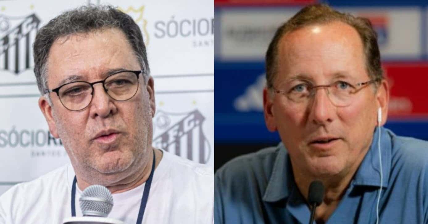 Chapéu no Botafogo: Teixeira age por dupla de Neymar no Santos (Foto: Reprodução/Montagem TV Foco)