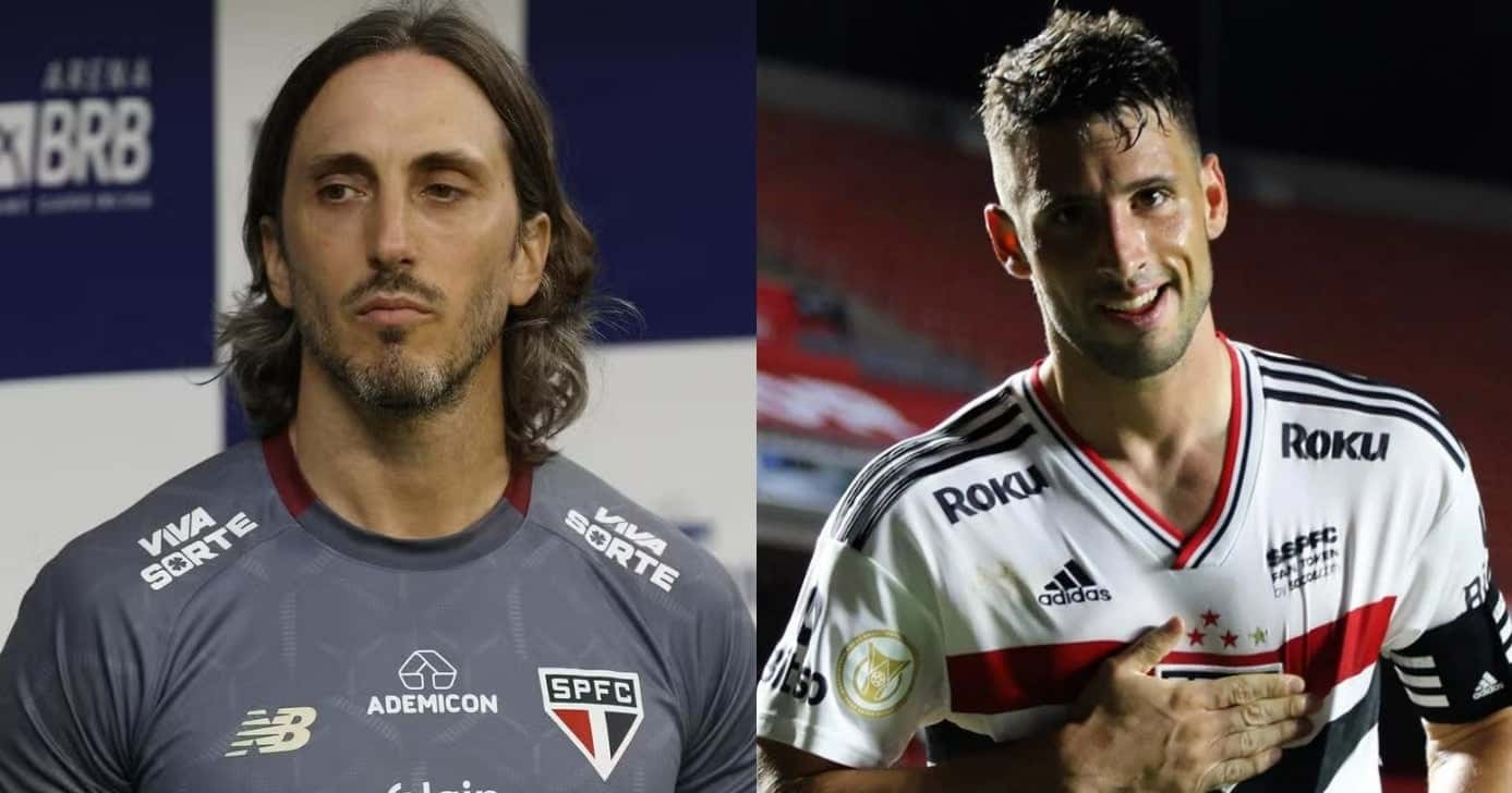 São Paulo confirma +1 atacante para substituir Calleri (Foto: Reprodução/Montagem TV Foco)