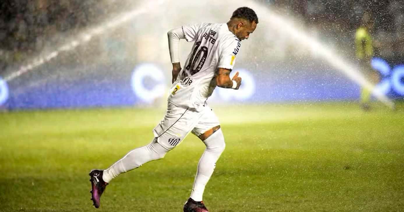 Condição física de Neymar (Foto: Reppdução)
