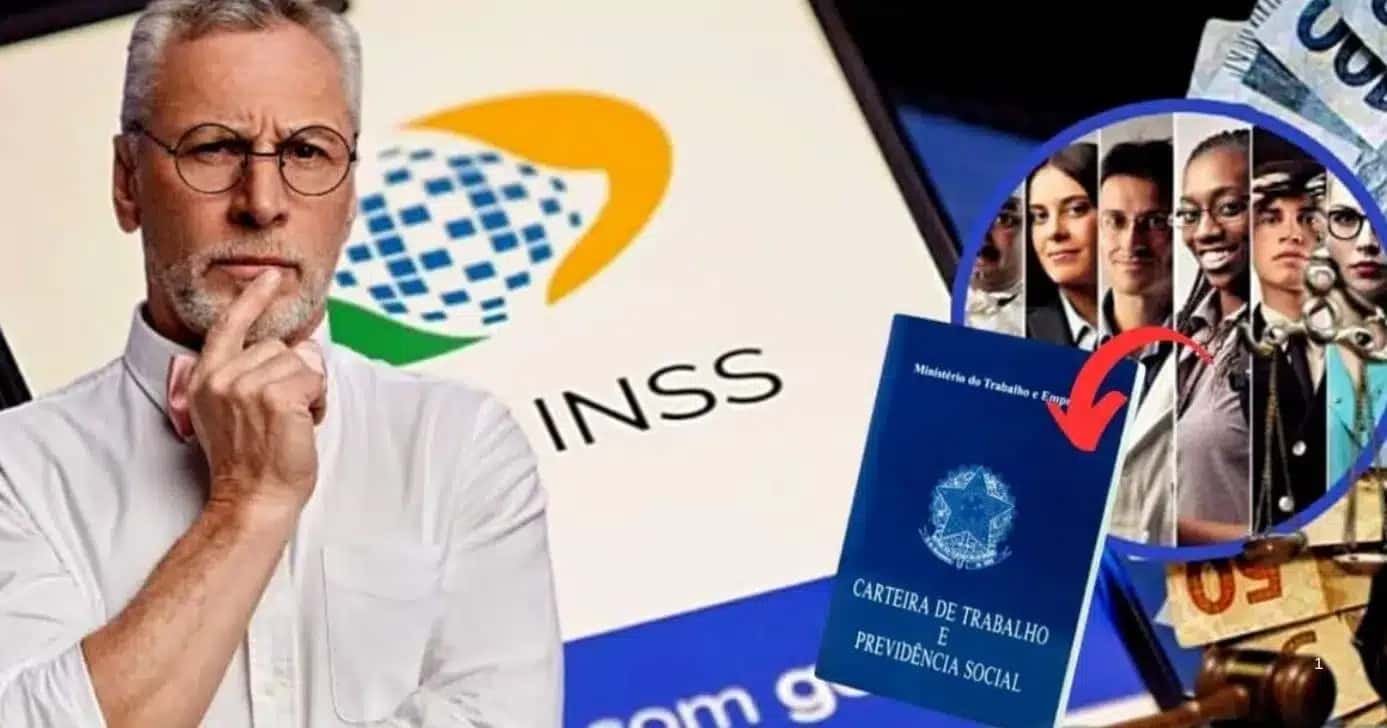 É possível conquistar uma aposentadoria pelo INSS a partir dos 50 anos dependendo da profissão (Foto Reprodução/Montagem/Lennita/Tv Foco/Canva/INSS)