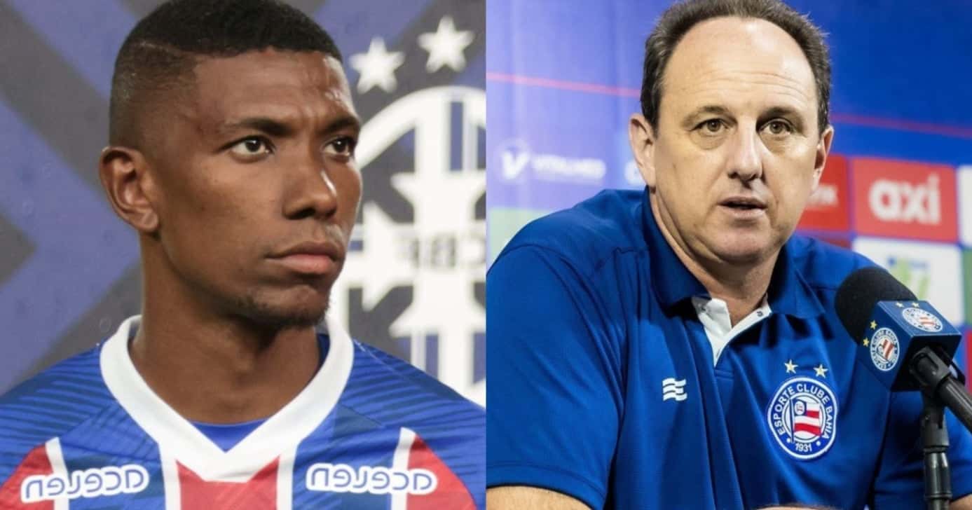 Kanu e joia de R$ 27M tem saída no Bahia e Ceni está ciente (Foto: Montagem/TV Foco)