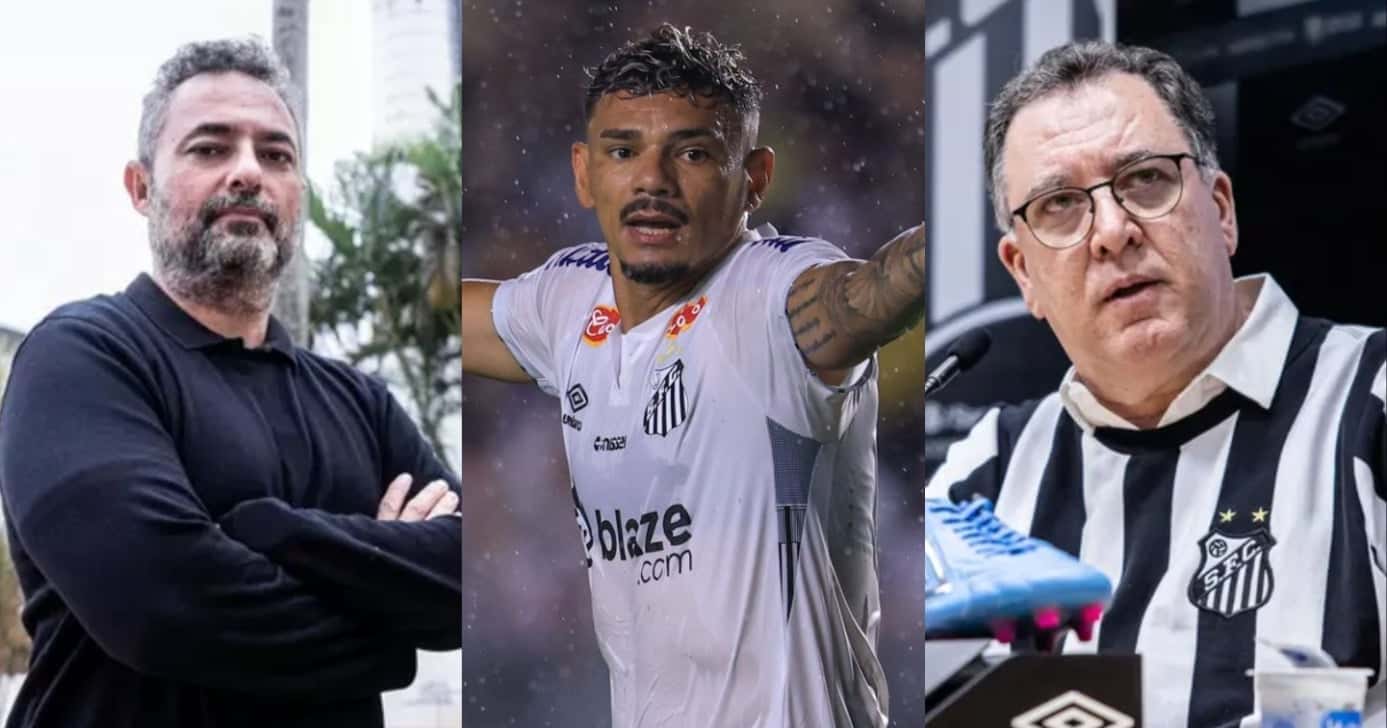 Mattos bate martelo e crava desfecho final de Tiquinho no Santos (Foto: Reprodução/ Internet)