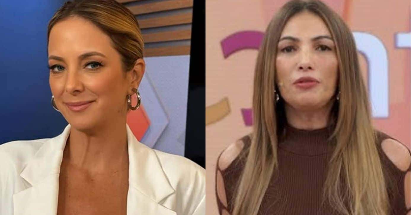 Ticiane Pinheiro no Hoje Em Dia e Patrícia Poeta no Encontro (Fotos: Reproduções / Record / Globo)