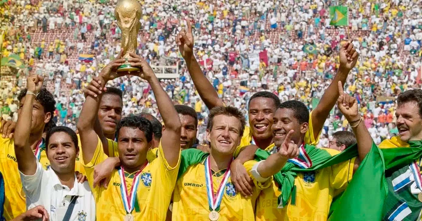 Time da seleção do Brasil na Copa do Mundo de 1994 (Foto: Reprodução)