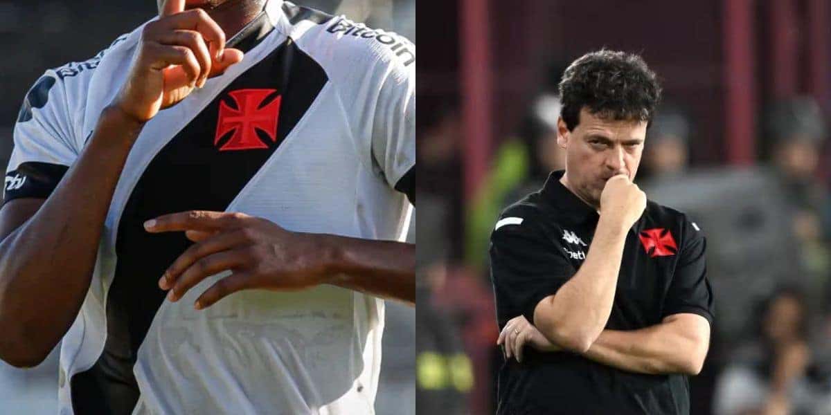 Retorno de craque ao Vasco e adeus chega voando em Diniz (Reprodução: AFP)