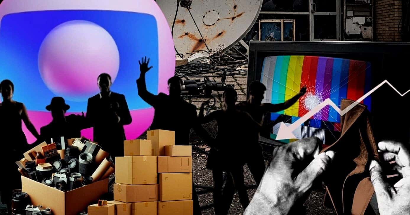 Emissora de televisão deu adeus após falência e até calote (Foto Reprodução/Montagem/Lennita/TV Foco/GMN)