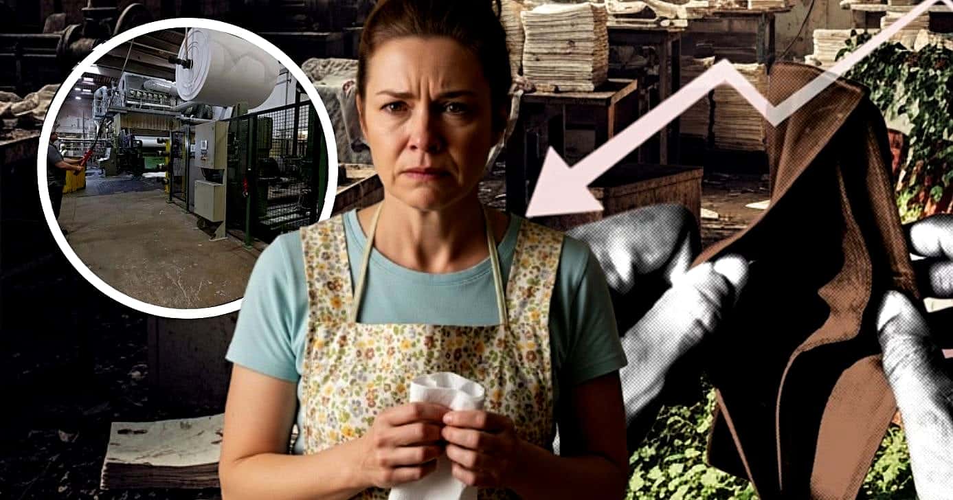 Fábrica de guardanapos pede pela falência na Alemanha após ataque cibernético (Foto Reprodução/Montagem/Tv Foco/Canva/GMN/Lennita)