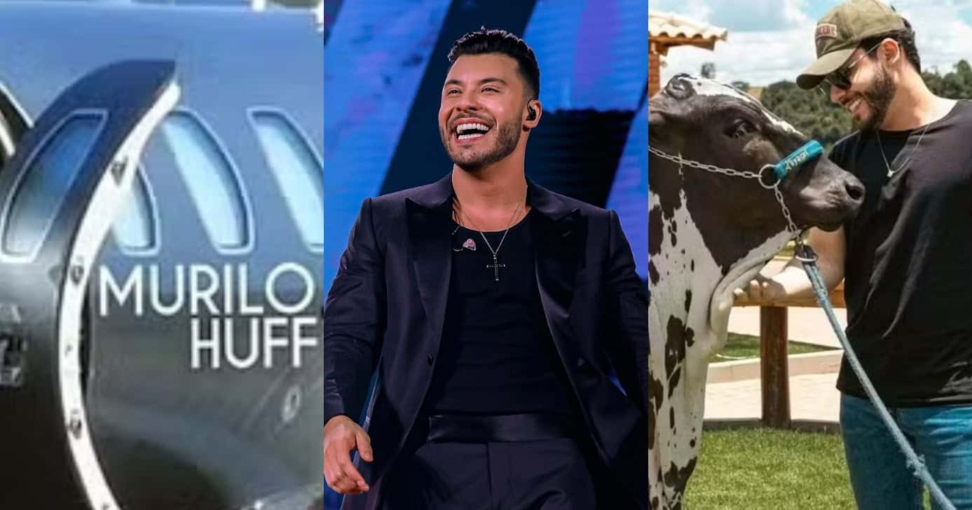 Vaca de R$2M, jatinho e cachê milionário: Fortuna de Murilo Huff (Foto: Reprodução/Montagem TV Foco)