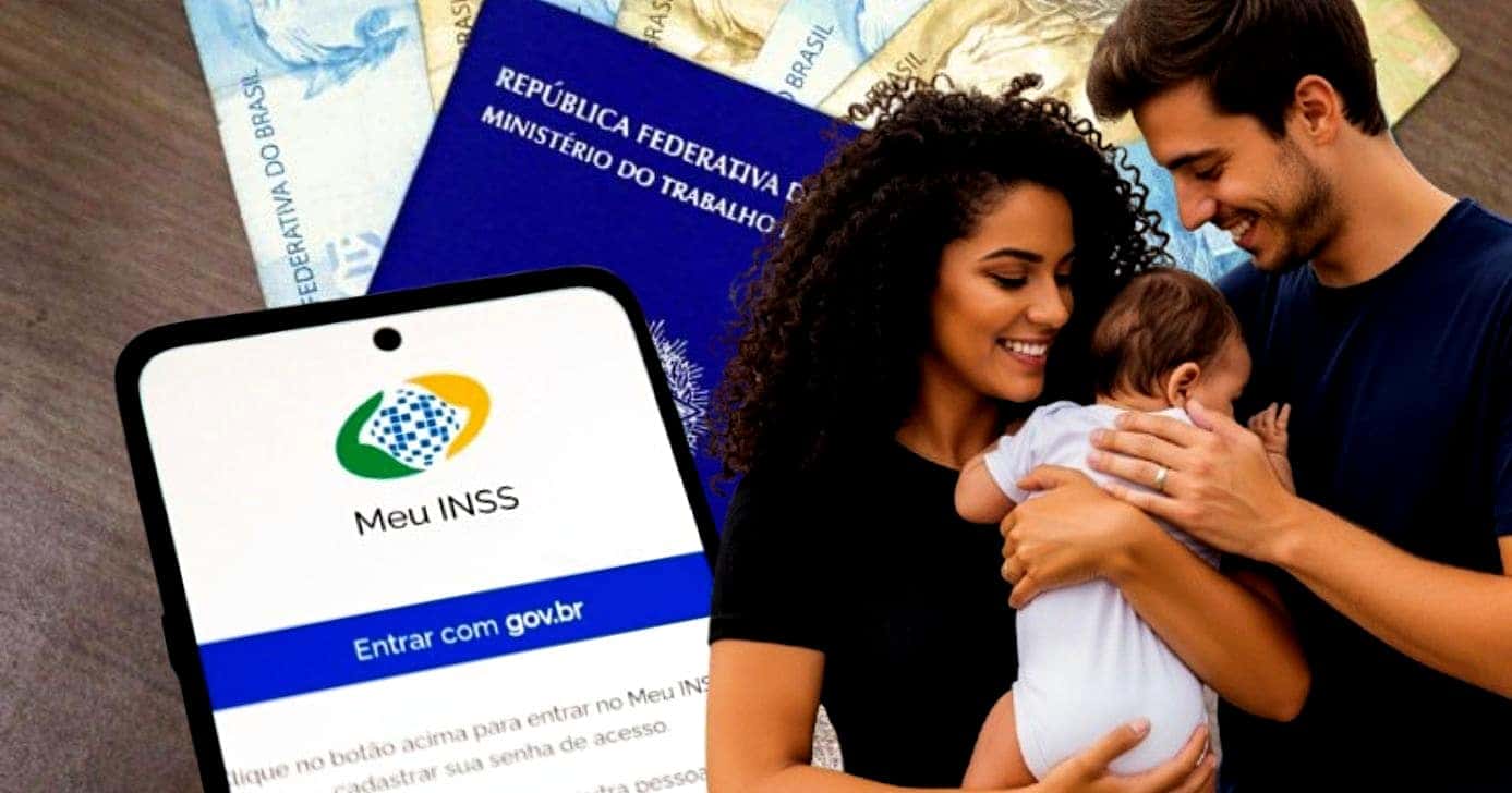 INSS faz comunicado para trabalhadores com filhos (Foto Reprodução/Montagem/Lennita/Canva/TV Foco)