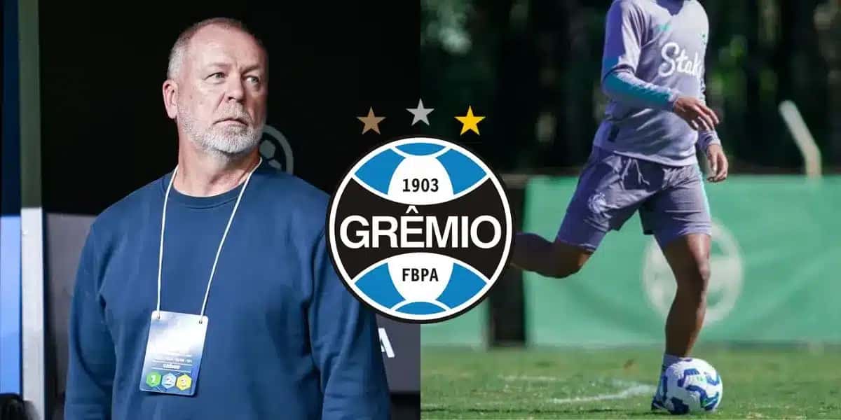 Mano Menezes vê reforço e adeus de dois craques no Grêmio (Reprodução: Maxi Franzoi)