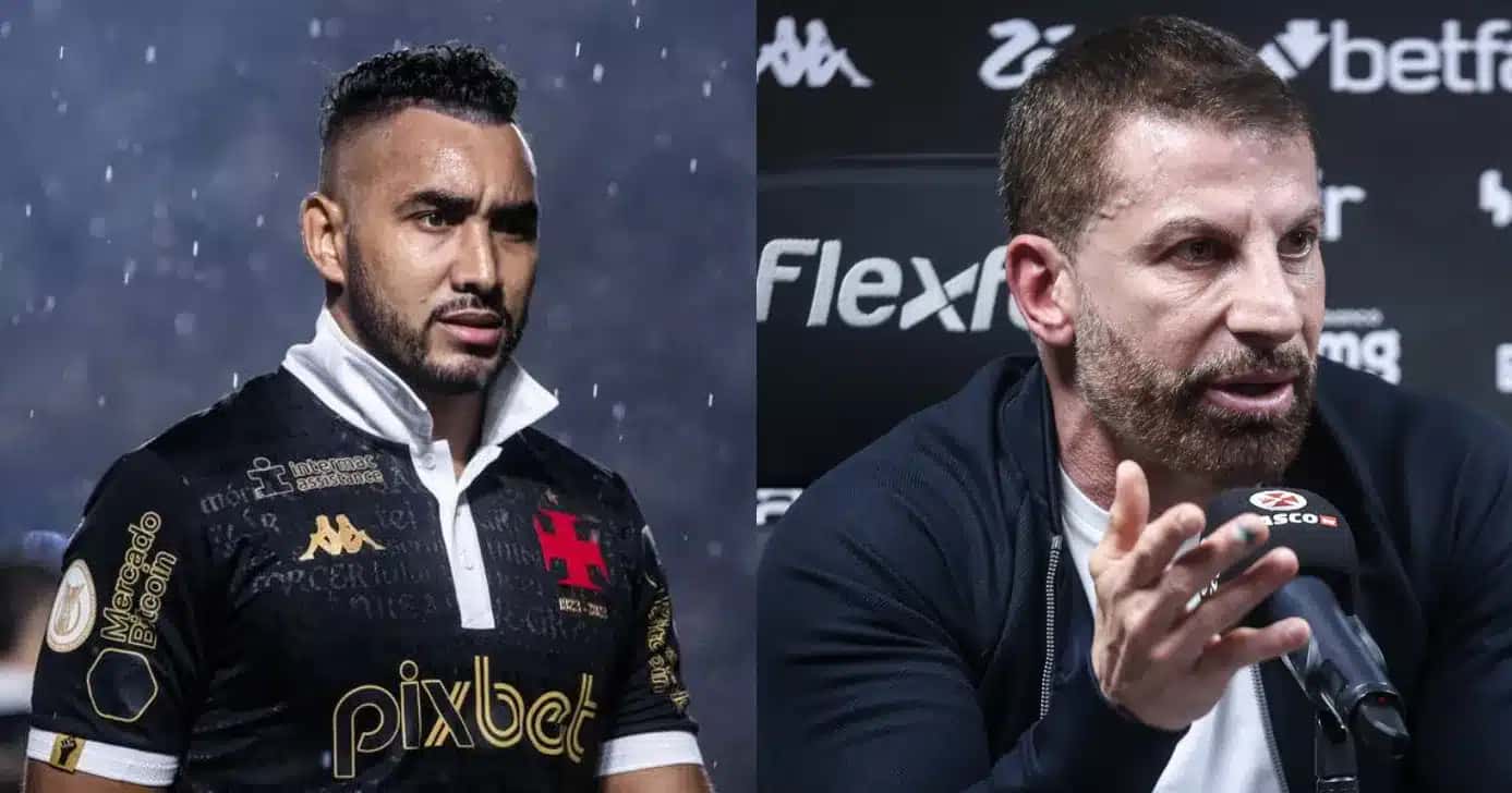 Vasco: Pedrinho dá demissão de Payet e arma nova contratação (Foto: Reprodução/Montagem TV Foco)
