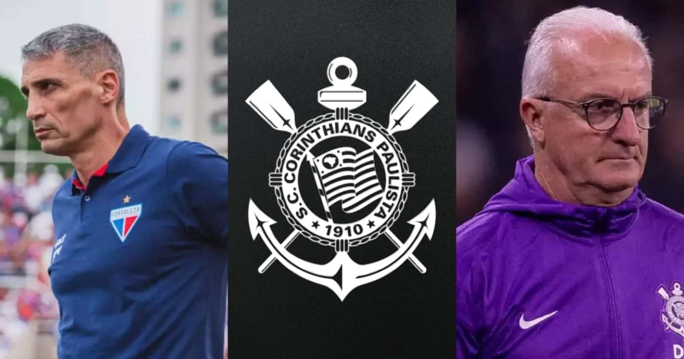 Vojvoda tem demissão aprovada no Fortaleza pra substituir Dorival no Corinthians - Montagem / TV FOCO