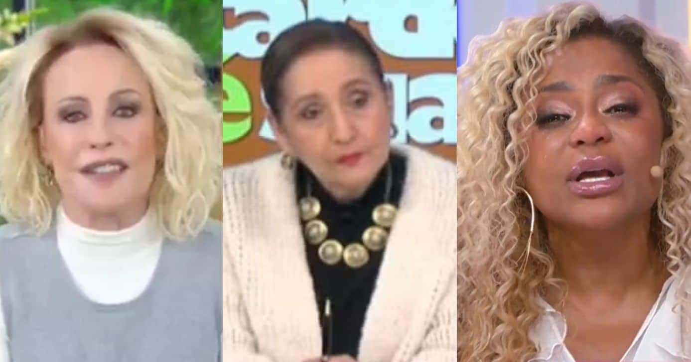 Ana Maria, Sonia Abrão e Cariúcha (Fotos: Reproduções / Globo / RedeTV! / SBT)