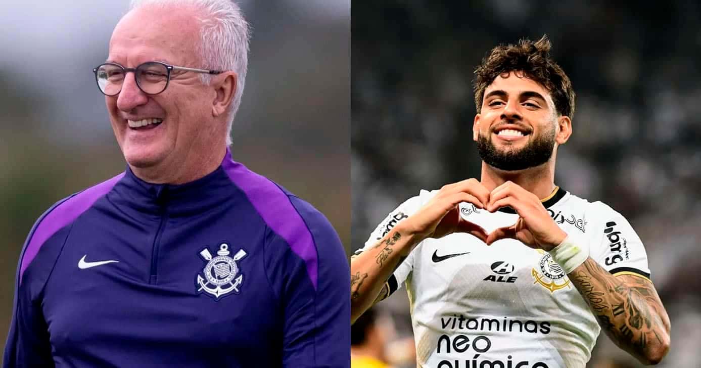 Dorival Jr - Yuri Alberto - Corinthians (Foto: Reprodução)